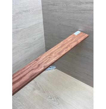 Бубинго Пламя заготовка накладки для электрогитары Радиал ААААА 9х62-53х525 мм-10