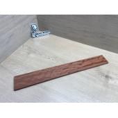 Бубинго Пламя заготовка накладки для электрогитары Радиал ААА Волна АА 8х69-61х503 мм