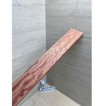 Бубинго Пламя заготовка накладки для электрогитары Радиал ААА Волна АА 8х69-61х503 мм-10