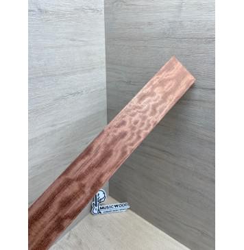 Бубинго Пламя заготовка накладки для электрогитары Радиал ААА Волна АА 8х69-61х503 мм-12