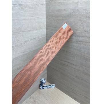 Бубинго Пламя заготовка накладки для электрогитары Радиал ААА Волна АА 8х69-61х503 мм-11