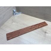 Бубинго Пламя заготовка накладки для электрогитары Радиал ААА Волна АА 8х75-65х532 мм