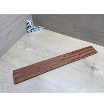 Бубинго Пламя заготовка накладки для электрогитары Радиал ААА Волна АА 8х75-65х532 мм-0