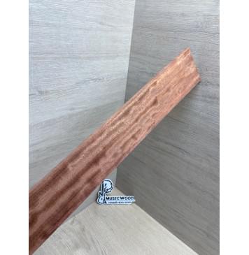 Бубинго Пламя заготовка накладки для электрогитары Радиал ААА Волна АА 8х75-65х532 мм-10