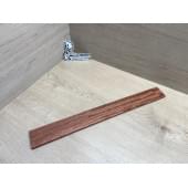 Бубинго заготовка накладки для электрогитары Радиал ААААА 8х61-53х524 мм