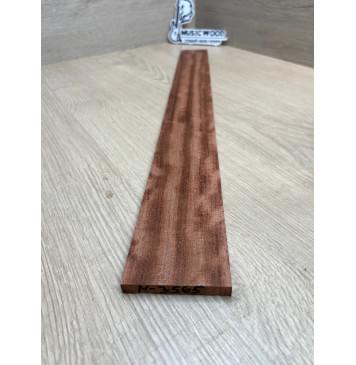 Бубинго заготовка накладки для электрогитары Радиал ААААА 8х61-53х524 мм-4