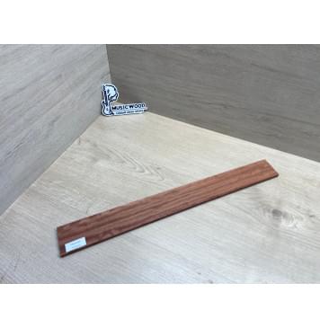 Бубинго заготовка накладки для электрогитары Радиал ААААА 8х61-53х524 мм-5