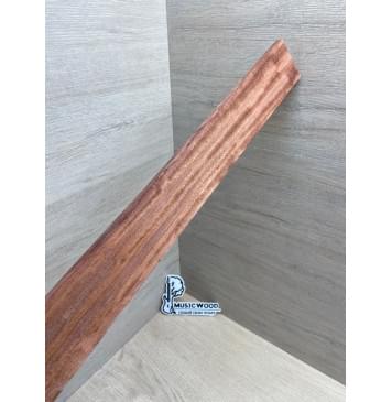 Бубинго заготовка накладки для электрогитары Радиал ААААА 8х61-53х524 мм-9