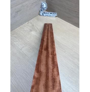 Бубинго заготовка накладки для электрогитары Радиал ААААА 8х61-53х524 мм-7