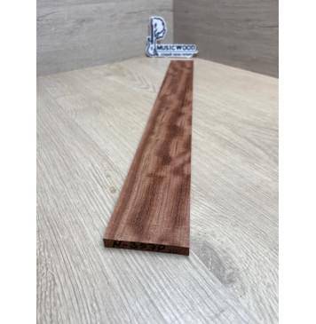 Бубинго Пламя заготовка накладки для электрогитары Радиал ААААА Волна АА 8х62-54х524 мм-3