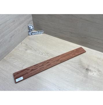 Бубинго Пламя заготовка накладки для электрогитары Радиал ААААА Волна АА 8х62-54х524 мм-5