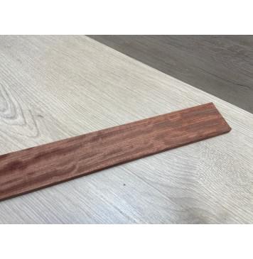 Бубинго Пламя заготовка накладки для электрогитары Радиал ААААА Волна АА 8х62-54х524 мм-10