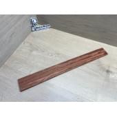 Бубинго Пламя заготовка накладки для электрогитары Радиал ААААА Волна АА 8х61-54х524 мм