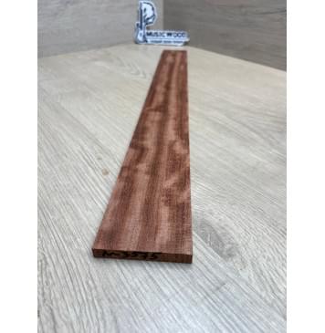 Бубинго Пламя заготовка накладки для электрогитары Радиал ААААА Волна АА 8х61-54х524 мм-3