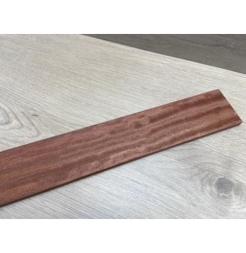 Бубинго Пламя заготовка накладки для электрогитары Радиал ААА Волна АА 8.5х75-64х534 мм-1