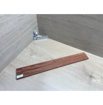 Бубинго Пламя заготовка накладки для электрогитары Радиал ААА Волна АА 8.5х75-64х534 мм-4