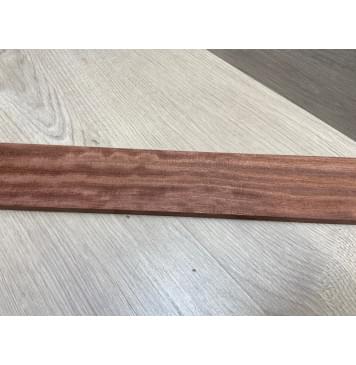 Бубинго Пламя заготовка накладки для электрогитары Радиал ААА Волна АА 8.5х75-64х534 мм-9