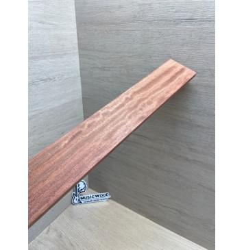 Бубинго Пламя заготовка накладки для электрогитары Радиал ААА Волна АА 8х75-67х532 мм-8