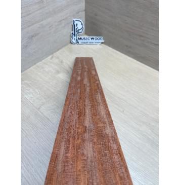 Бубинго Пламя заготовка накладки для электрогитары Радиал ААА Волна АА 8х75-67х532 мм-6