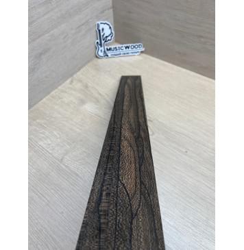 Зирикот заготовка накладки для электрогитары Радиал ААААА 8(7)х66-51х514 мм-6