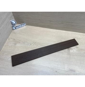 Венге заготовка накладки для электрогитары Радиал АА 9х(77.5-65.5)х554 мм-0
