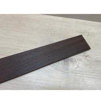 Венге заготовка накладки для электрогитары Радиал АА 9х(77.5-65.5)х554 мм-1