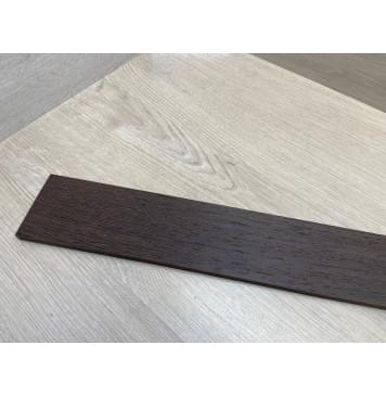 Венге заготовка накладки для электрогитары Радиал АА 9х(77.5-65.5)х554 мм-3