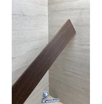 Венге заготовка накладки для электрогитары Радиал АА 9х(77.5-65.5)х554 мм-8