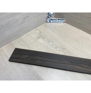 Зирикот заготовка накладки для электрогитары Радиал ААА 10х74-62х599 мм-3