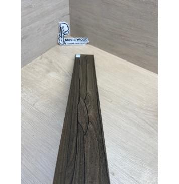 Зирикот заготовка накладки для электрогитары Радиал ААА 10х74-62х599 мм-10