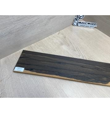 Зирикот заготовка накладки для электрогитары Радиал ААААА 11х107-88х617 мм-15