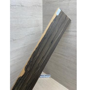 Зирикот заготовка накладки для электрогитары Радиал ААААА 11х107-88х617 мм-12