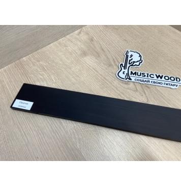Граб Black заготовка накладки для электрогитары Смешанный ААА 9х57-53х550 мм-5