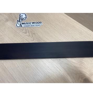 Граб Black заготовка накладки для электрогитары Смешанный АА 9х69х554 мм (Уценка-светлая часть с одной стороны)-1
