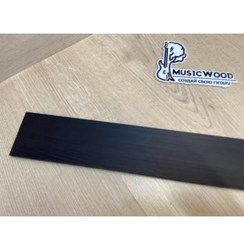 Граб Black заготовка накладки для электрогитары Смешанный АА 9х69х554 мм (Уценка-светлая часть с одной стороны)-2