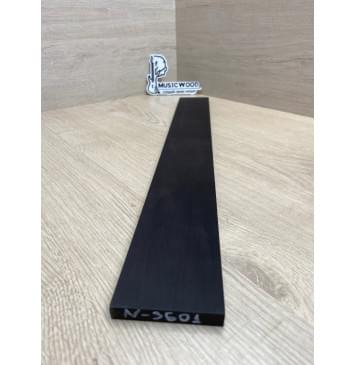 Граб Black заготовка накладки для электрогитары Смешанный АА 9х65х550 мм-1