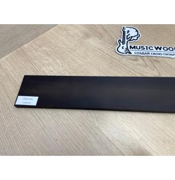 Граб Black заготовка накладки для электрогитары Смешанный АА 9х65х550 мм-5
