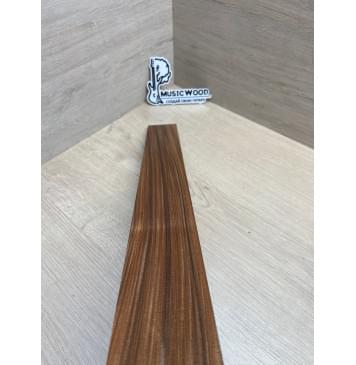 Палисандр Бразильский Сантос заготовка накладки для электрогитары Радиал АА 8х64-57х545 мм-4