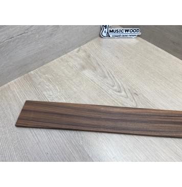 Палисандр Бразильский Сантос заготовка накладки для электрогитары Радиал А 8х64-57х545 мм-3