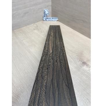 Зирикот заготовка накладки для бас-гитары Радиал ААААА 9х94-86х710 мм-4