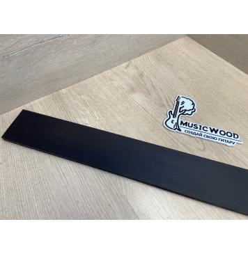 Граб Black заготовка накладки для бас-гитары Смешанный ААААА 9х65х730 мм-4