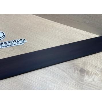 Граб Black заготовка накладки для бас-гитары Смешанный ААА 9х68х746 мм-10