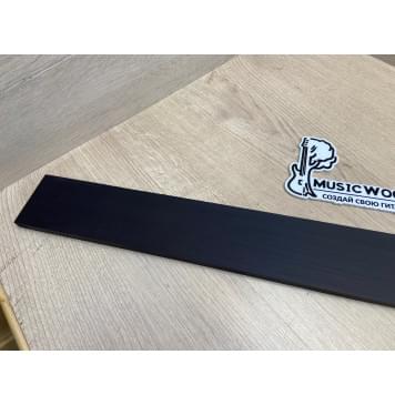 Граб Black заготовка накладки для бас-гитары Смешанный ААА 9х68х742 мм-7