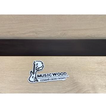 Граб Black заготовка накладки для бас-гитары Смешанный ААА 9х68х742 мм-3