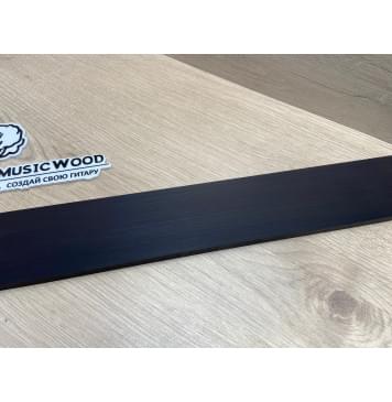 Граб Black заготовка накладки для бас-гитары Смешанный ААААА 9х65х732 мм-3