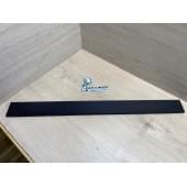 Граб Black заготовка накладки для бас-гитары Смешанный ААААА 9х66-60х737 мм