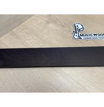 Граб Black заготовка накладки для бас-гитары Смешанный ААА 9х68х755 мм (Уценка-светлая часть)-4