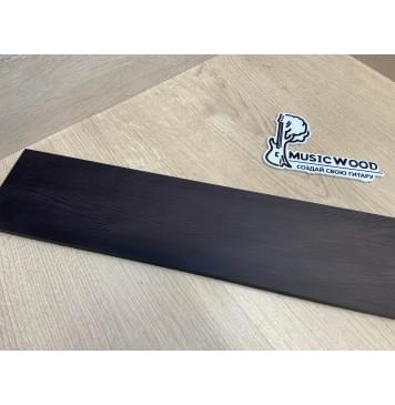 Граб Black заготовка накладки для бас-гитары Смешанный АА 9х102х732 мм-3