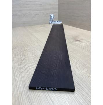 Граб Black заготовка накладки для бас-гитары Смешанный АА 9х102х732 мм-1
