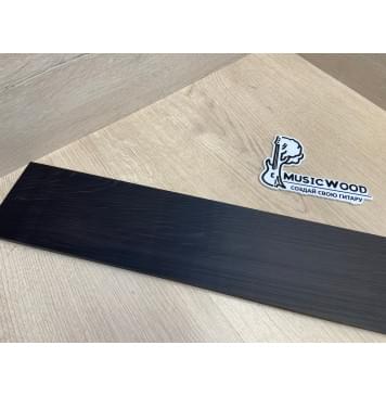 Граб Black заготовка накладки для бас-гитары Смешанный АА 9х104х735 мм-3